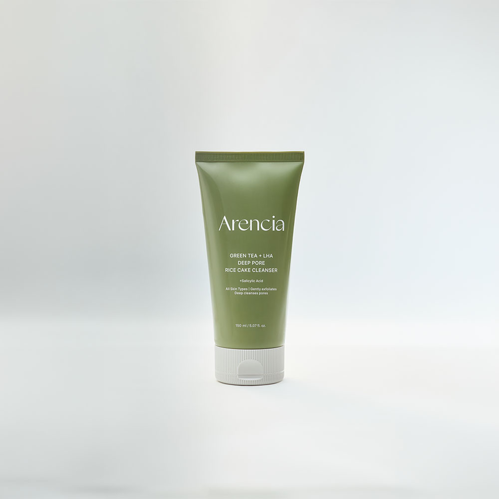 GREEN TEA & LHA DEEP PORE RICE CAKE CLEANSER (LIMPIADOR FACIAL PURIFICANTE)